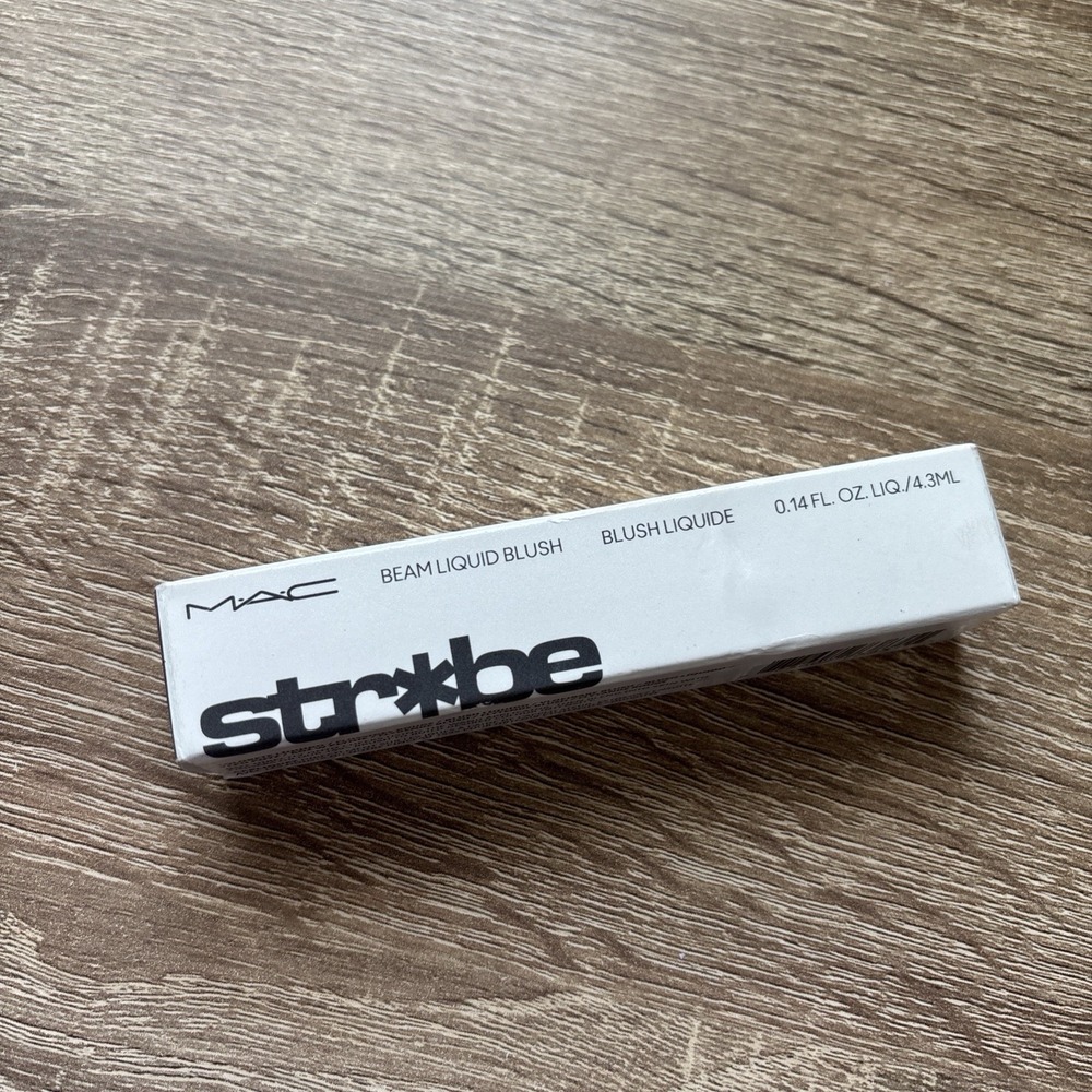MAC COSMETICS STROBE BEAM LIQUID BLUSH PLUMMY BARE full size